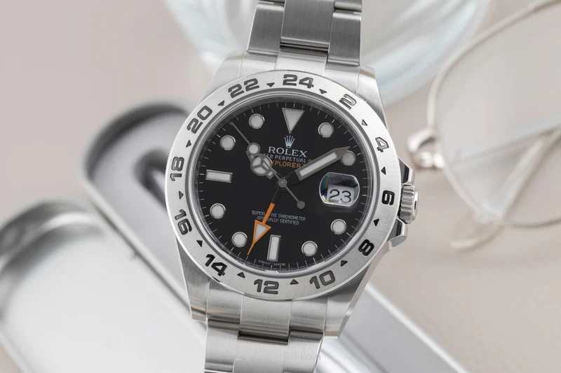 Rolex Explorer II steel automatic men's watch 216570 [2503216]