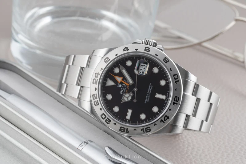 Rolex Explorer II steel automatic men's watch 216570 [2503216]