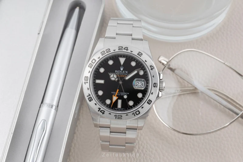 Rolex Explorer II steel automatic men's watch 216570 [2503216]