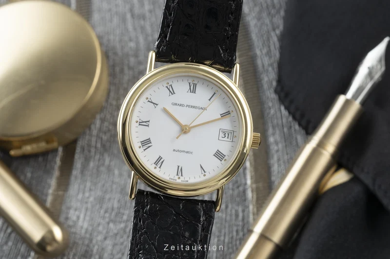 Girard Perregaux 18 ct gold automatic men's watch 47990-51-74C [2200308]