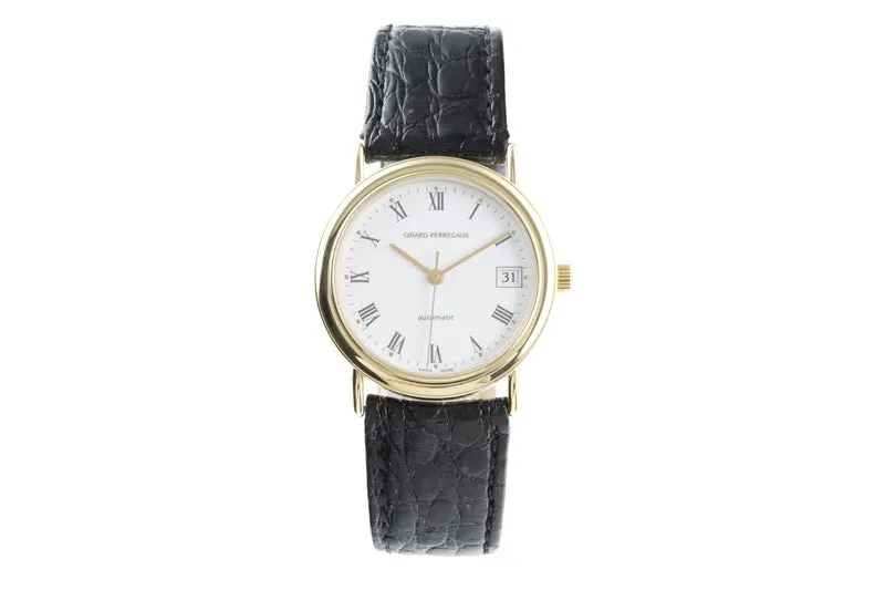 Girard Perregaux 18 ct gold automatic men's watch 47990-51-74C [2200308]