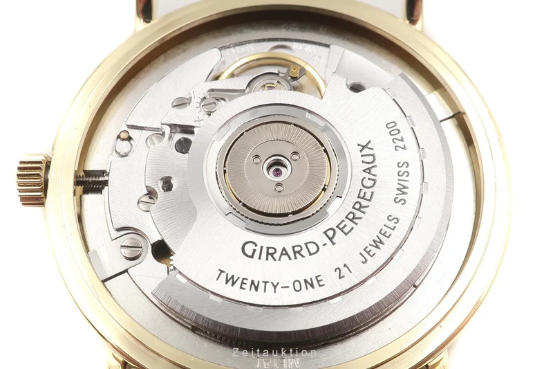 Girard Perregaux 18 ct gold automatic men's watch 47990-51-74C [2200308]
