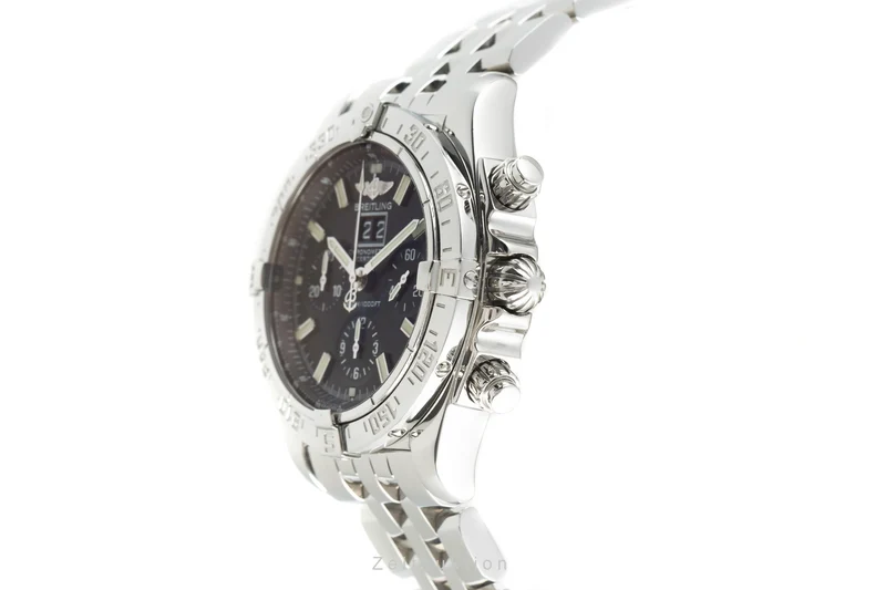 Breitling Blackbird chronograph steel automatic men's watch A44359 LP: 5550EUR [2110615]