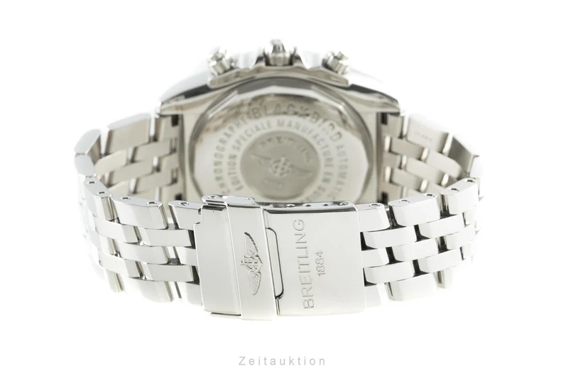 Breitling Blackbird chronograph steel automatic men's watch A44359 LP: 5550EUR [2110615]
