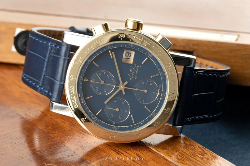 Girard Perregaux 7000 chronograph steel / gold automatic men's watch 7000GBM [2110605]