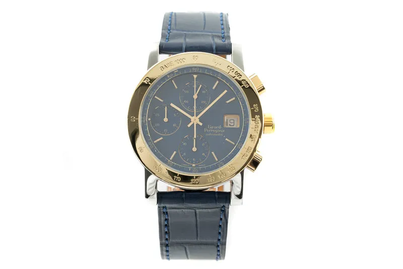 Girard Perregaux 7000 chronograph steel / gold automatic men's watch 7000GBM [2110605]