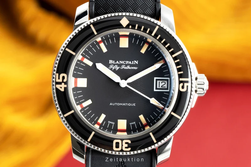 Blancpain Fifty Fathoms steel automatic men's watch 5008B.1130.B52A Limited [2110292]