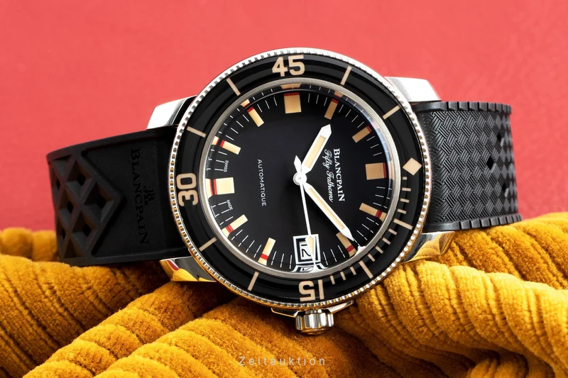 Blancpain Fifty Fathoms steel automatic men's watch 5008B.1130.B52A Limited [2110292]