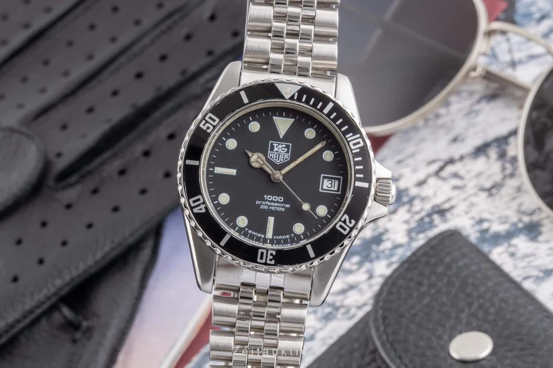 Tag Heuer 1000 steel quartz men's watch 980.013B [2404683]