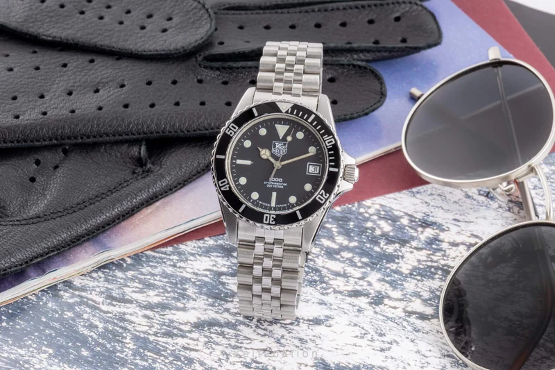 Tag Heuer 1000 steel quartz men's watch 980.013B [2404683]