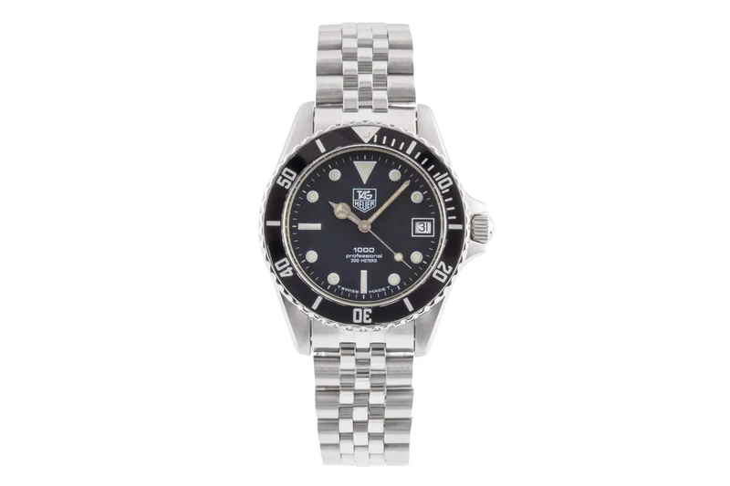 Tag Heuer 1000 steel quartz men's watch 980.013B [2404683]