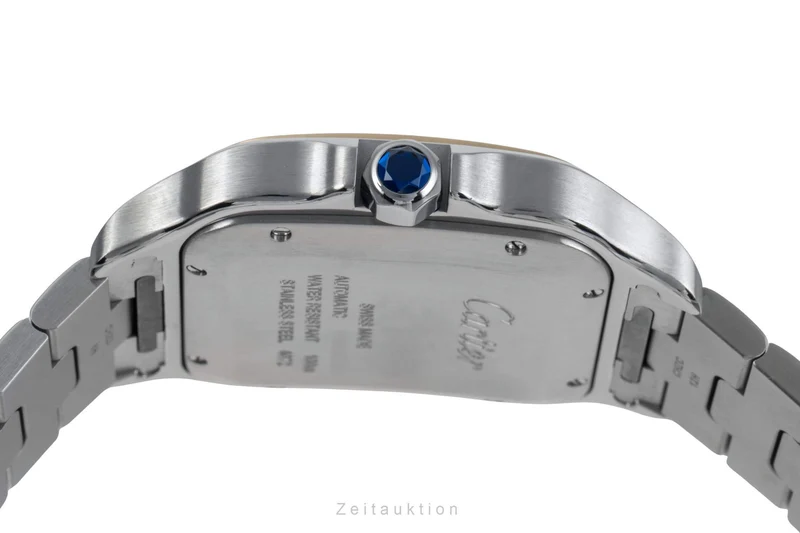 Cartier Santos steel / gold automatic men's watch W2SA0006 [2404535]