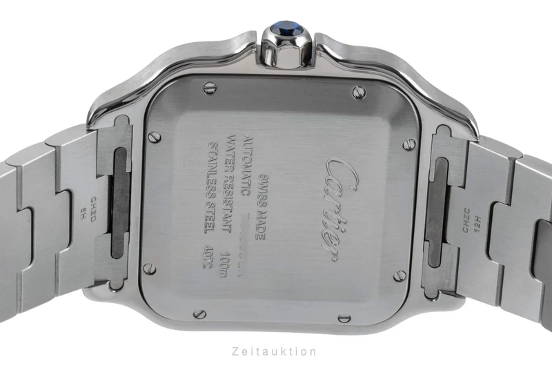 Cartier Santos steel / gold automatic men's watch W2SA0006 [2404535]
