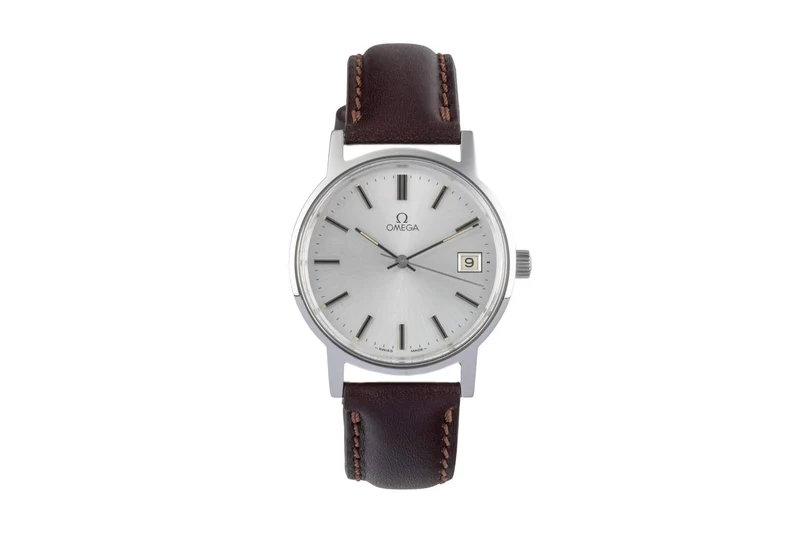 Omega Geneve steel manual winding men's watch 136.0104 Vintage [2404451]