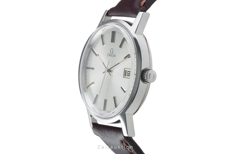 Omega Geneve steel manual winding men's watch 136.0104 Vintage [2404451]
