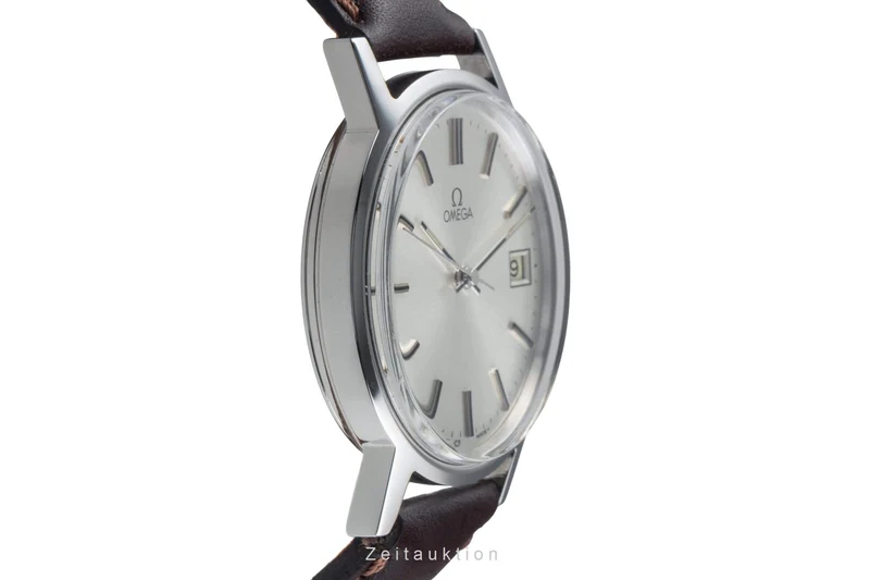 Omega Geneve steel manual winding men's watch 136.0104 Vintage [2404451]