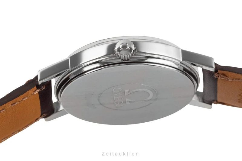 Omega Geneve steel manual winding men's watch 136.0104 Vintage [2404451]