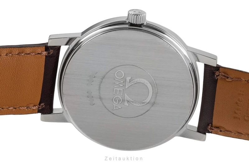 Omega Geneve steel manual winding men's watch 136.0104 Vintage [2404451]