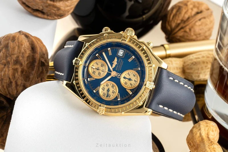 Breitling Chronomat chronograph 18 ct gold automatic men's watch K13050.1 [2402735]
