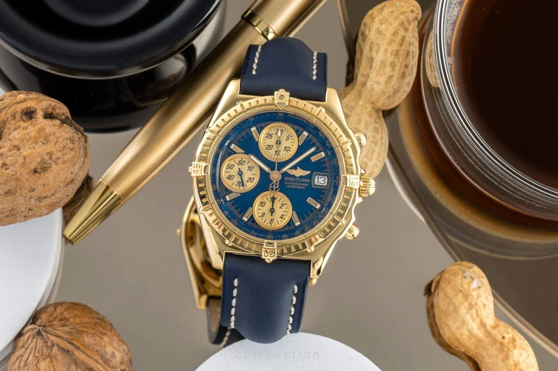 Breitling Chronomat chronograph 18 ct gold automatic men's watch K13050.1 [2402735]