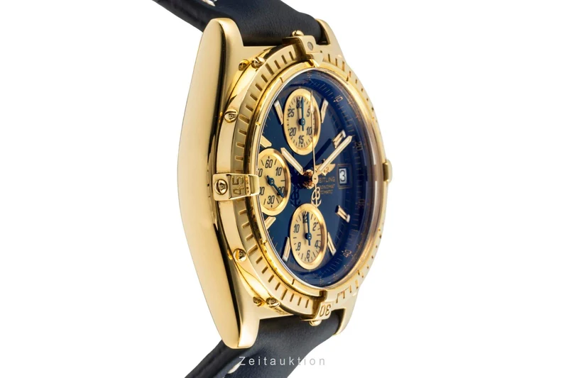 Breitling Chronomat chronograph 18 ct gold automatic men's watch K13050.1 [2402735]