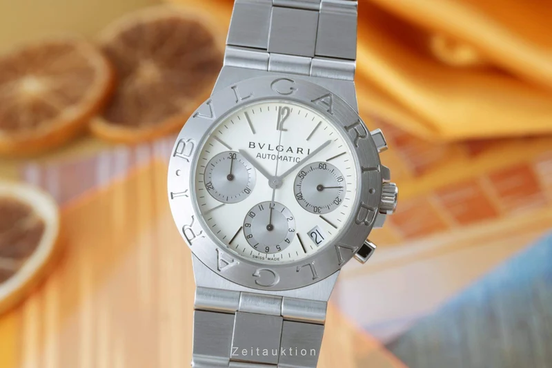Bvlgari Diagono chronograph steel automatic unisex CH35S [2402723]