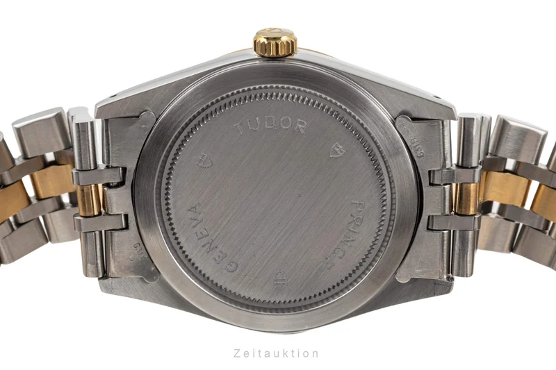 Tudor Prince Date steel / gold automatic men's watch 76213 LP: 3850EUR [2402664]