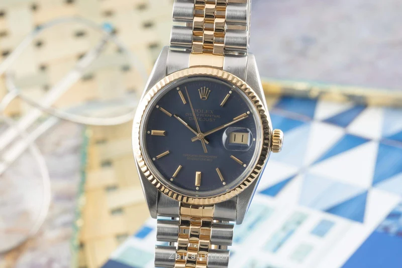 Rolex Datejust steel / gold automatic men's watch 16013 LP: 13550EUR [2402650]