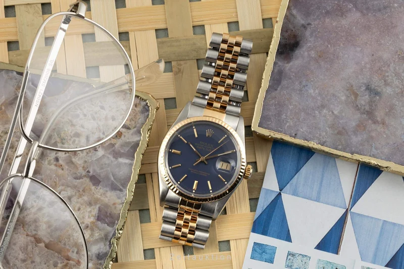 Rolex Datejust steel / gold automatic men's watch 16013 LP: 13550EUR [2402650]