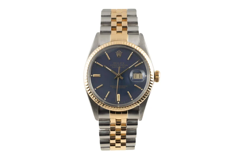 Rolex Datejust steel / gold automatic men's watch 16013 LP: 13550EUR [2402650]