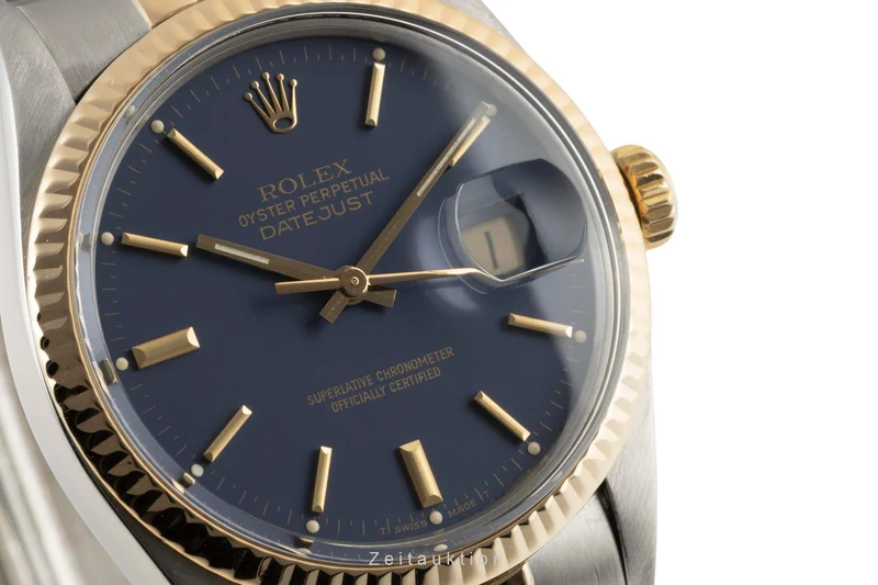 Rolex Datejust steel / gold automatic men's watch 16013 LP: 13550EUR [2402650]