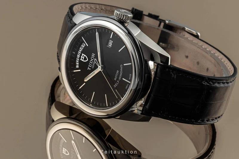Tudor Glamour Date-Day steel automatic men's watch 56010N [2402618]