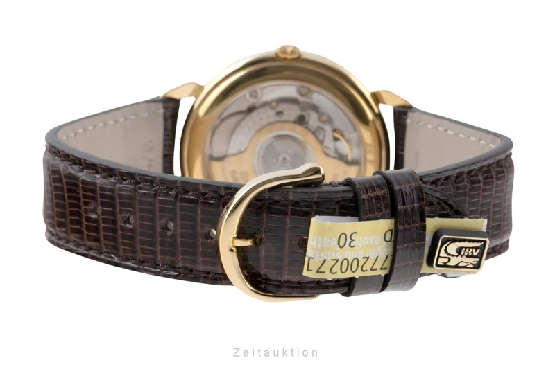 Maurice Lacroix Masterpiece gold-plated automatic men's watch 13111 [2402630]