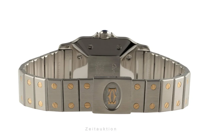 Cartier Santos steel / gold automatic unisex 2961 LP: 11400EUR [2402515]