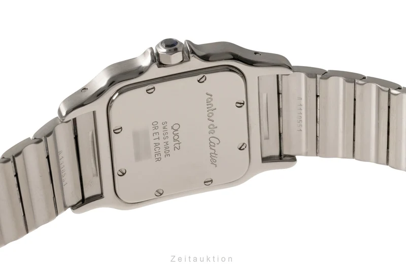 Cartier Santos steel / gold quartz men's watch W20011C4 [2502143]
