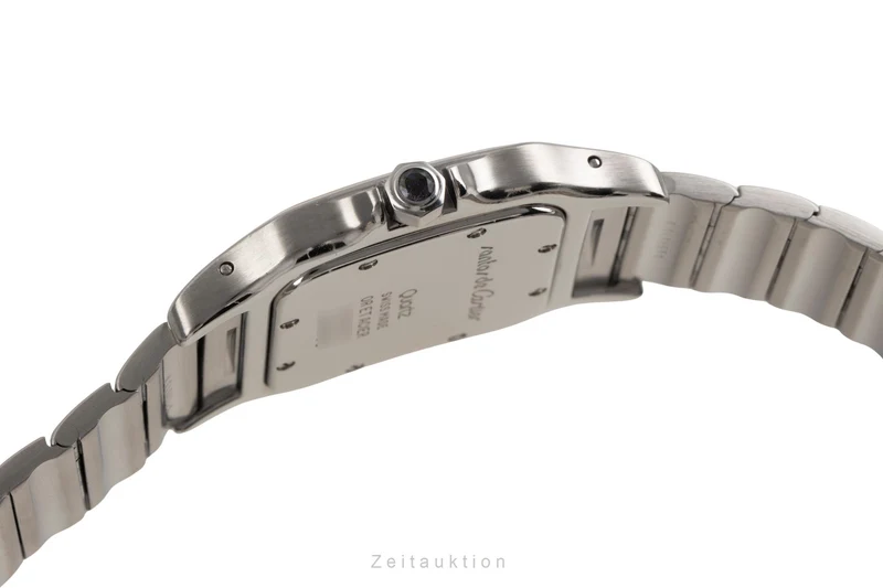 Cartier Santos steel / gold quartz men's watch W20011C4 [2502143]
