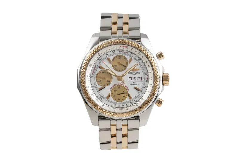 Breitling Bentley Motors chronograph steel / gold automatic men's watch D13362 [2503449]