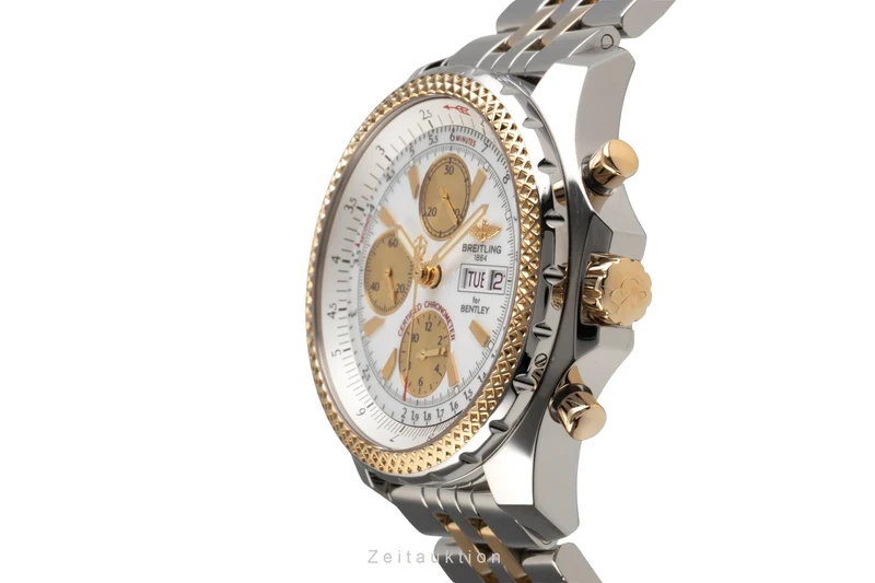 Breitling Bentley Motors chronograph steel / gold automatic men's watch D13362 [2503449]