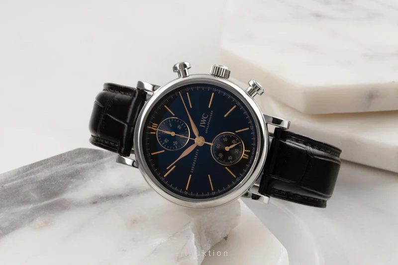 IWC Portofino chronograph steel automatic men's watch IW391404 LP: 6800EUR [2503507]
