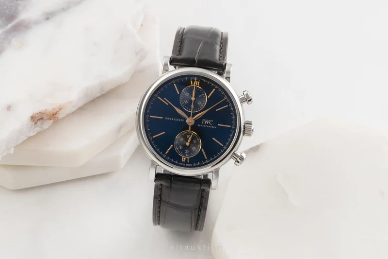 IWC Portofino chronograph steel automatic men's watch IW391404 LP: 6800EUR [2503507]
