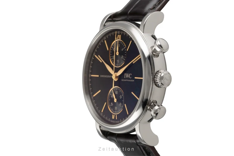 IWC Portofino chronograph steel automatic men's watch IW391404 LP: 6800EUR [2503507]