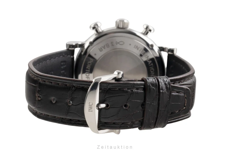 IWC Portofino chronograph steel automatic men's watch IW391404 LP: 6800EUR [2503507]