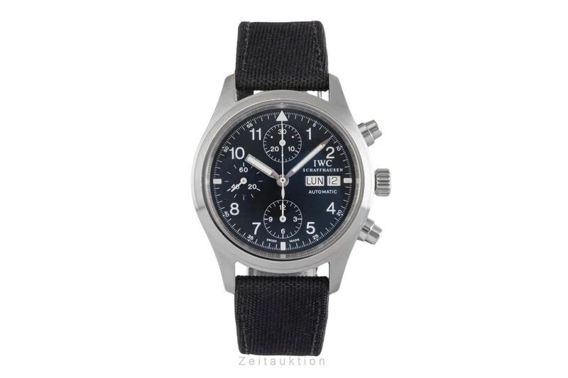 IWC Fliegerchronograph chronograph steel automatic men's watch IW370602 LP: 8300EUR [2502833]