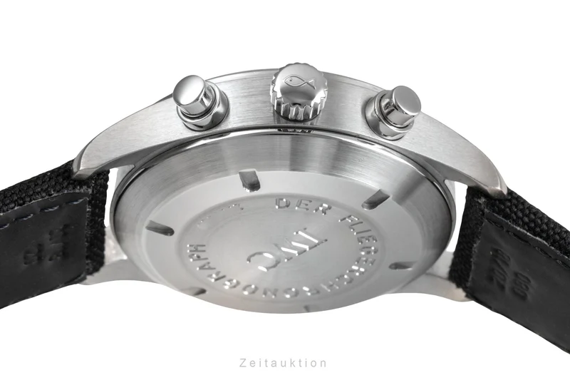 IWC Fliegerchronograph chronograph steel automatic men's watch IW370602 LP: 8300EUR [2502833]
