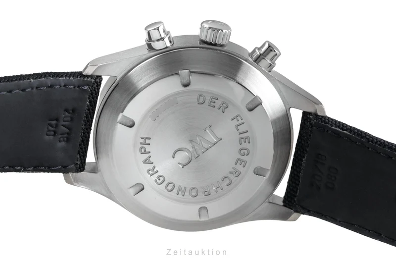 IWC Fliegerchronograph chronograph steel automatic men's watch IW370602 LP: 8300EUR [2502833]