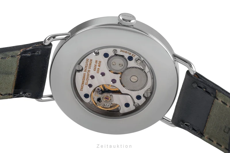 Nomos Metro steel manual winding men's watch 1103 [2503210]