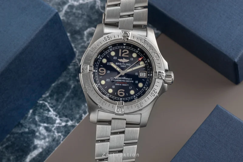 Breitling Superocean steel automatic men's watch A17390 [2502860]
