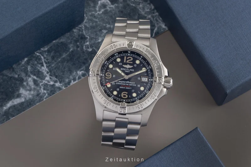 Breitling Superocean steel automatic men's watch A17390 [2502860]