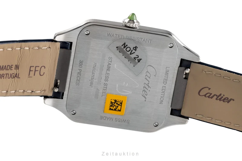 Cartier Santos Dumont steel / gold manual winding men's watch W2SA0027 LP: 10400EUR Limited [2503167]