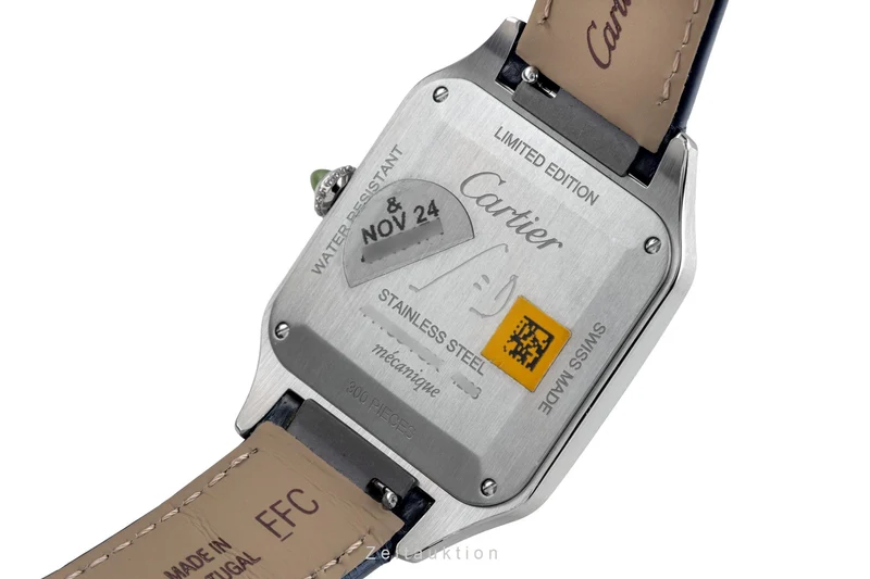 Cartier Santos Dumont steel / gold manual winding men's watch W2SA0027 LP: 10400EUR Limited [2503167]